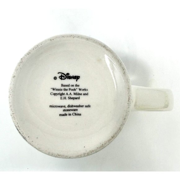 Disney Winnie The Pooh Coffee Mug Stoneware Pooh Tigger Piglet Honey Bee 12 oz - Picture 9 of 13